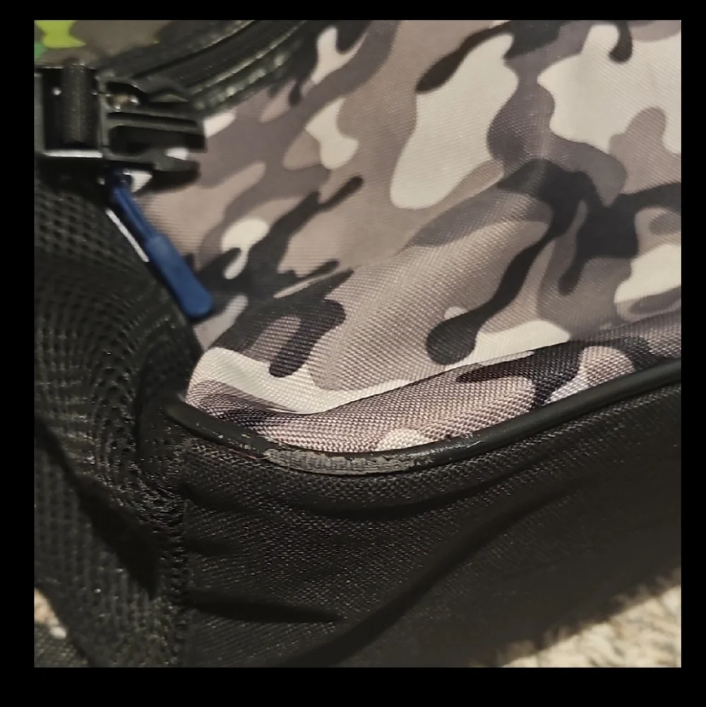 Camo Print Boys Backpack